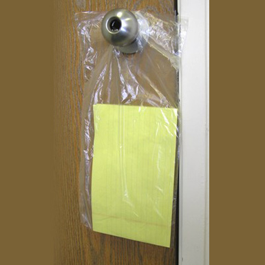 7.25"x14" Hanging Doorknob Bags