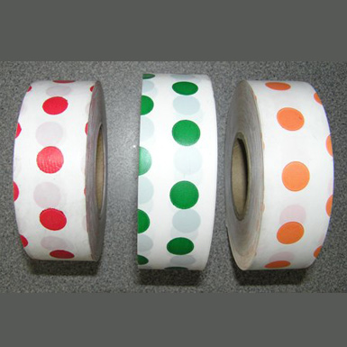 Flagging Tape-Polka Dots-1-3/16" Wide