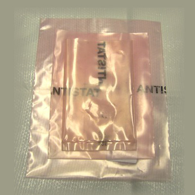 Anti-Static Transparent Pink Poly Bags 4 mil